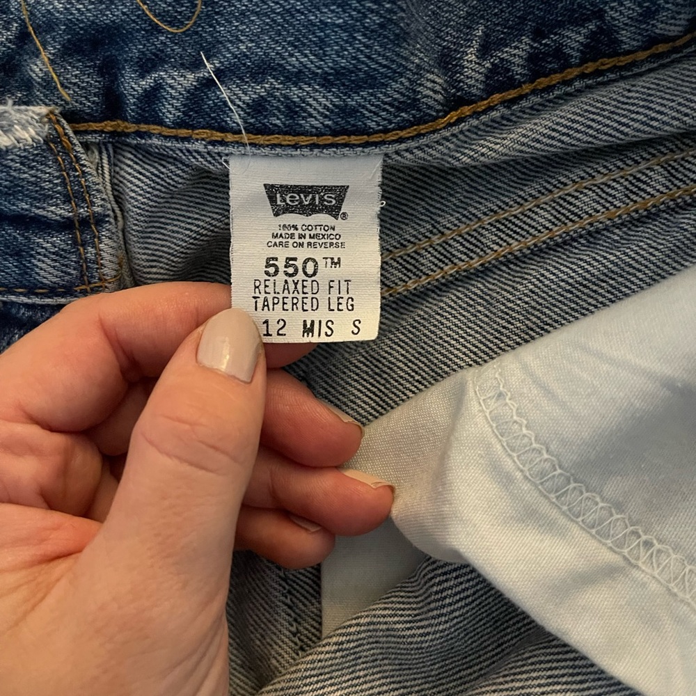 Levi denim shorts